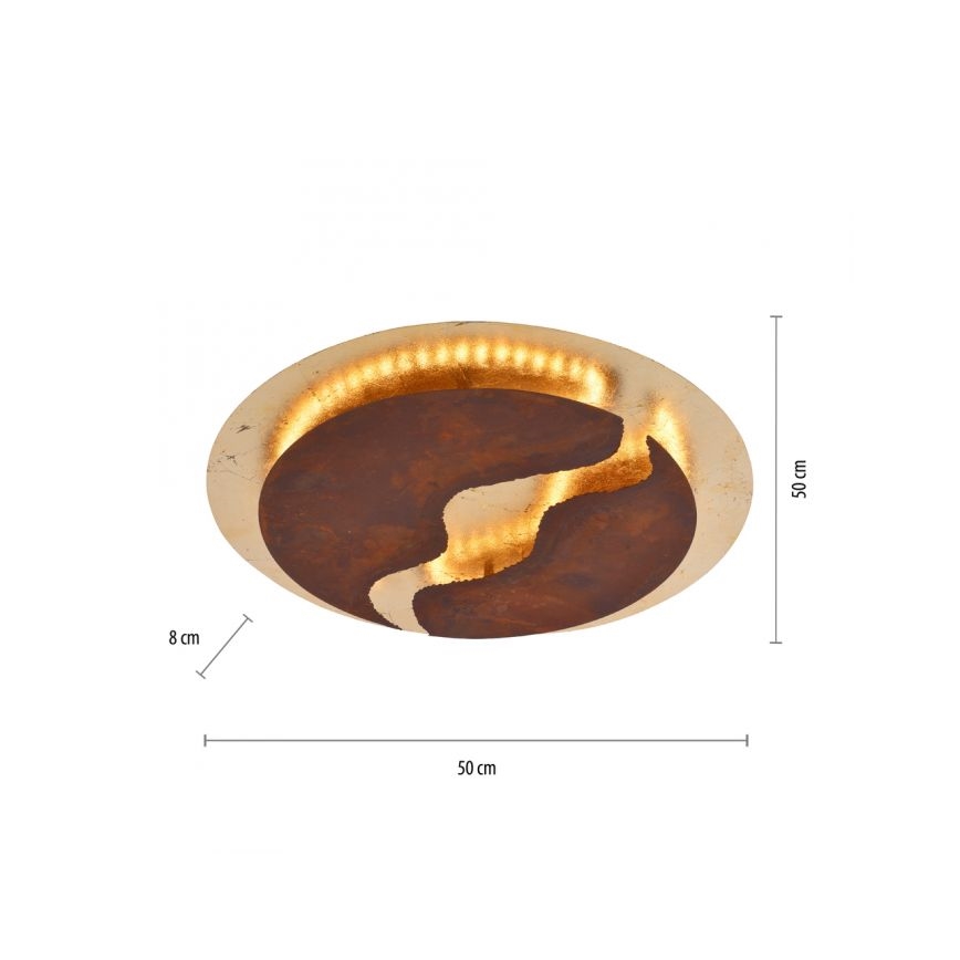 Paul Neuhaus 6983-48 - LED Ściemniane oświetlenie sufitowe NEVIS LED/42W/230V