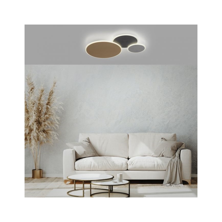 Paul Neuhaus 8007-70 - LED Plafon ściemnialny Q-PIATO LED/35W/230V 2700-5000K Wi-Fi + zdalne sterowanie