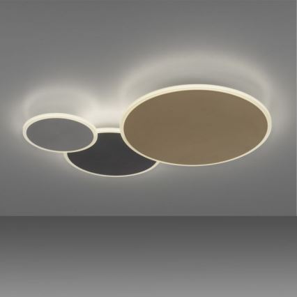 Paul Neuhaus 8007-70 - LED Plafon ściemnialny Q-PIATO LED/35W/230V 2700-5000K Wi-Fi + zdalne sterowanie