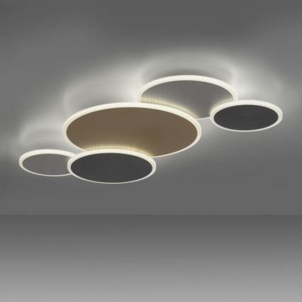 Paul Neuhaus 8008-70 - LED Plafon ściemnialny Q-PIATO LED/49W/230V 2700-5000K Wi-Fi + pilot zdalnego sterowania