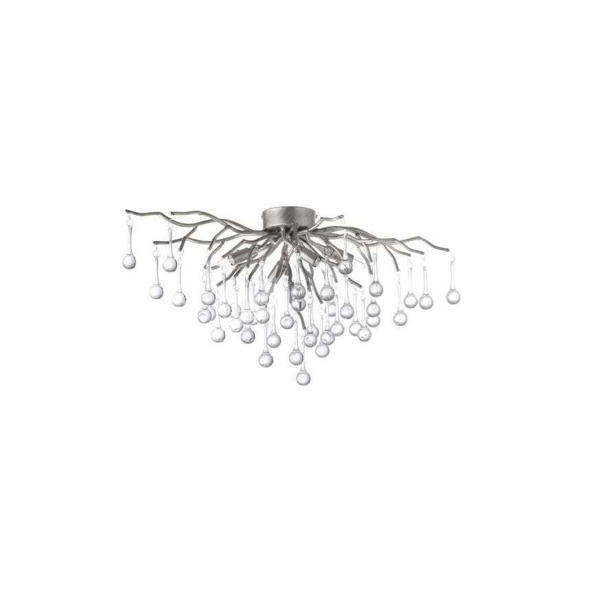 Paul Neuhaus 8090-55 - Żyrandol natynkowy ICICLE 4xG9/40W/230V 30x60 cm chrom błyszczący