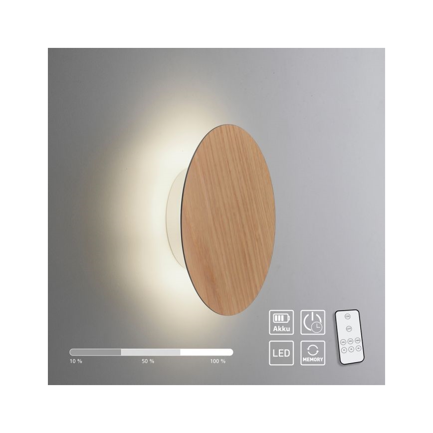 Paul Neuhaus 8152-79 - LED Kinkiet ściemnialny PUNTUA LED/1W/3,7V 2200 mAh + zdalne sterowanie