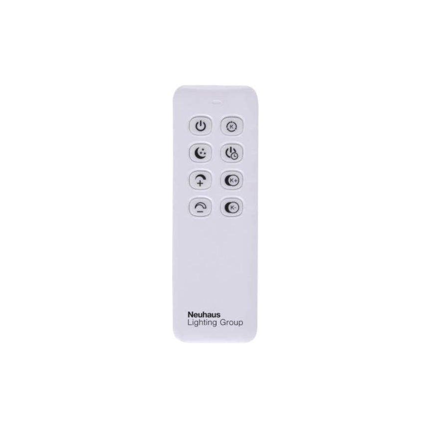 Paul Neuhaus 819-55 - LED Ściemniana lampa podłogowa INIGO 2xLED/20W/230V + pilot