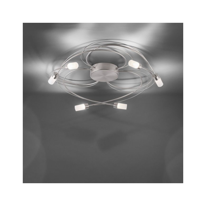 Paul Neuhaus 8250-55 - LED Ściemniany żyrandol natynkowy NELIA 6xLED/3W/230V