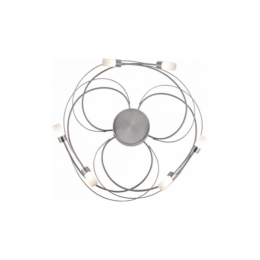 Paul Neuhaus 8250-55 - LED Ściemniany żyrandol natynkowy NELIA 6xLED/3W/230V