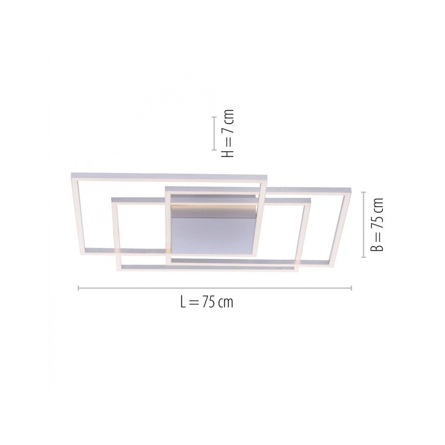 Paul Neuhaus 8256-55 - LED Plafon ściemnialny INIGO 3xLED/16W/230V