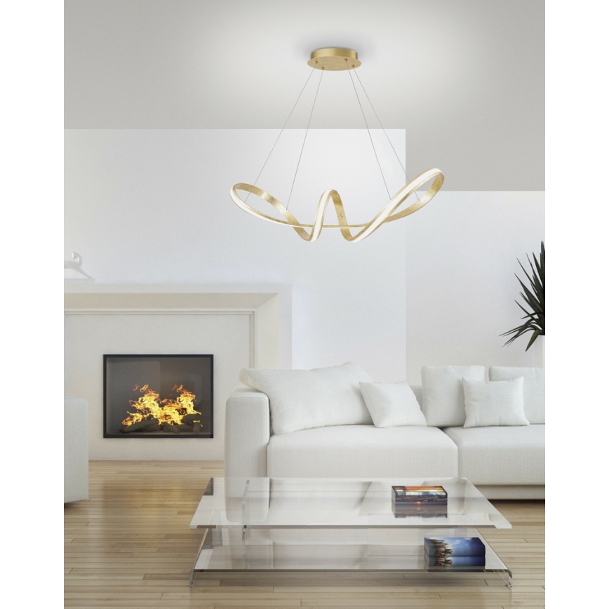Paul Neuhaus 8292-12 - LED Ściemnialny żyrandol na lince MELINDA 1xLED/38W/230V