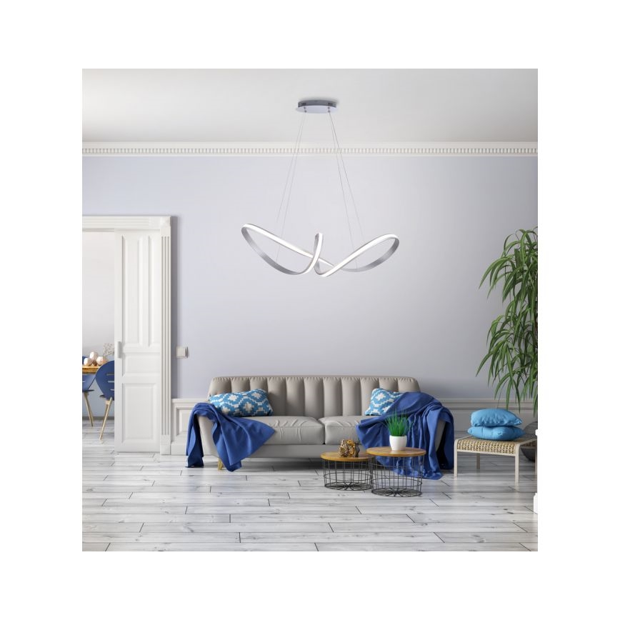 Paul Neuhaus 8292-55 - LED Ściemnialny żyrandol na lince MELINDA 1xLED/38W/230V