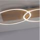 Paul Neuhaus 8329-79 - LED Ściemnialny żyrandol natynkowy PALMA LED/26W/230V 2700-5000K sosna + pilot zdalnego sterowania