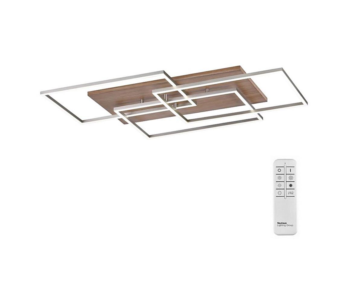 Paul Neuhaus 8330-79 - LED Ściemnialny żyrandol natynkowy PALMA 3xLED/12W/230V + pilot