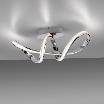 Paul Neuhaus 8331-17 - LED Ściemnialny żyrandol natynkowy MELINDA LED/30W/230V chrom błyszczący