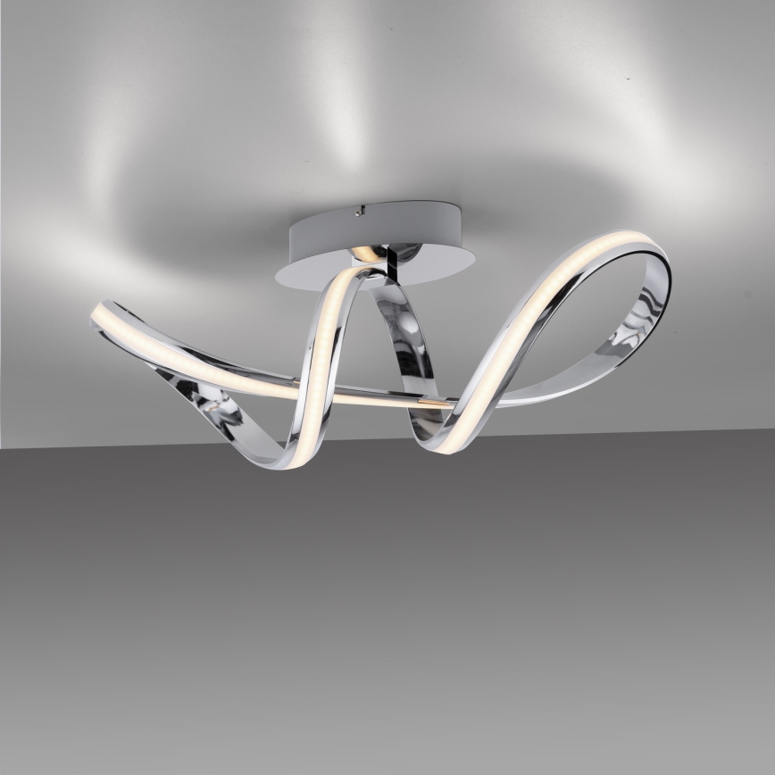 Paul Neuhaus 8331-17 - LED Ściemnialny żyrandol natynkowy MELINDA LED/30W/230V chrom błyszczący