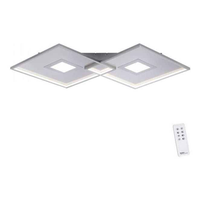 Paul Neuhaus 8378-55 - LED Plafon ściemnialny AMARA LED/45W/230V chrom błyszczący + zdalne sterowanie