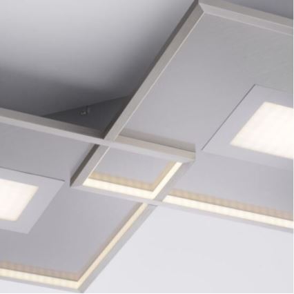 Paul Neuhaus 8378-55 - LED Plafon ściemnialny AMARA LED/45W/230V chrom błyszczący + zdalne sterowanie