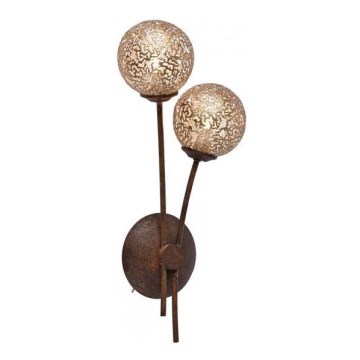 Paul Neuhaus 9032-48 - Lampa ścienna GRETA 2xG9/40W/230V