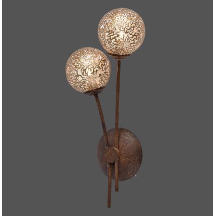 Paul Neuhaus 9032-48 - Lampa ścienna GRETA 2xG9/40W/230V