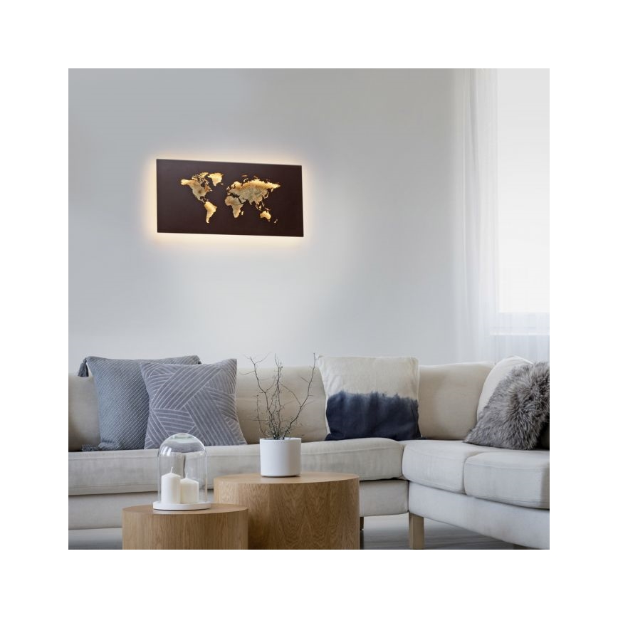 Paul Neuhaus 9056-48 - LED Kinkiet dekoracyjny MAP LED/25W/230V 3000K