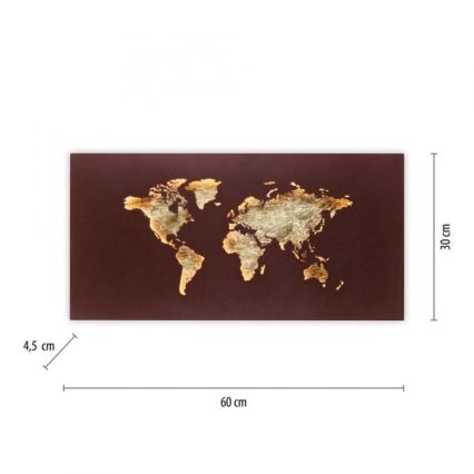 Paul Neuhaus 9056-48 - LED Kinkiet dekoracyjny MAP LED/25W/230V 3000K