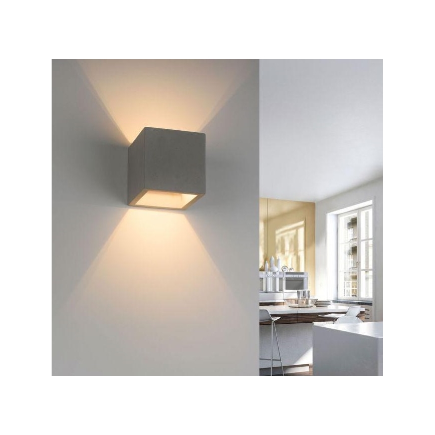 Paul Neuhaus 9069-22 - Kinkiet ETON 1xG9/25W/230V beton
