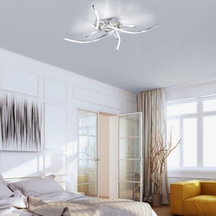 Paul Neuhaus 9144-55 - LED Ściemniany żyrandol natynkowy POLINA LED/27W/230V