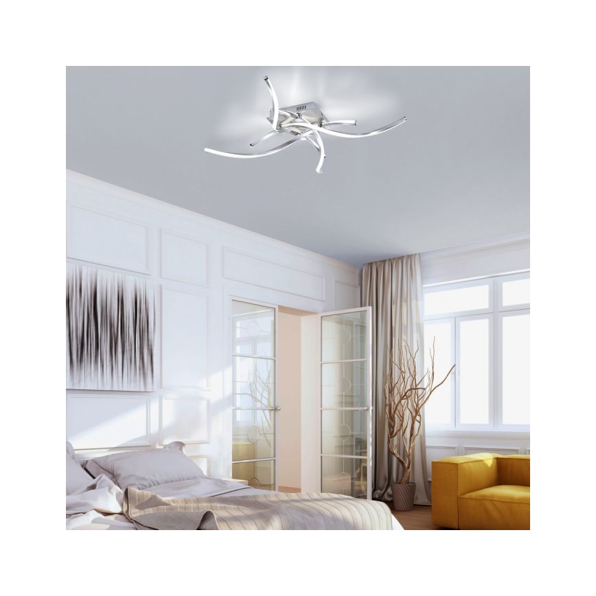 Paul Neuhaus 9144-55 - LED Ściemniany żyrandol natynkowy POLINA LED/27W/230V