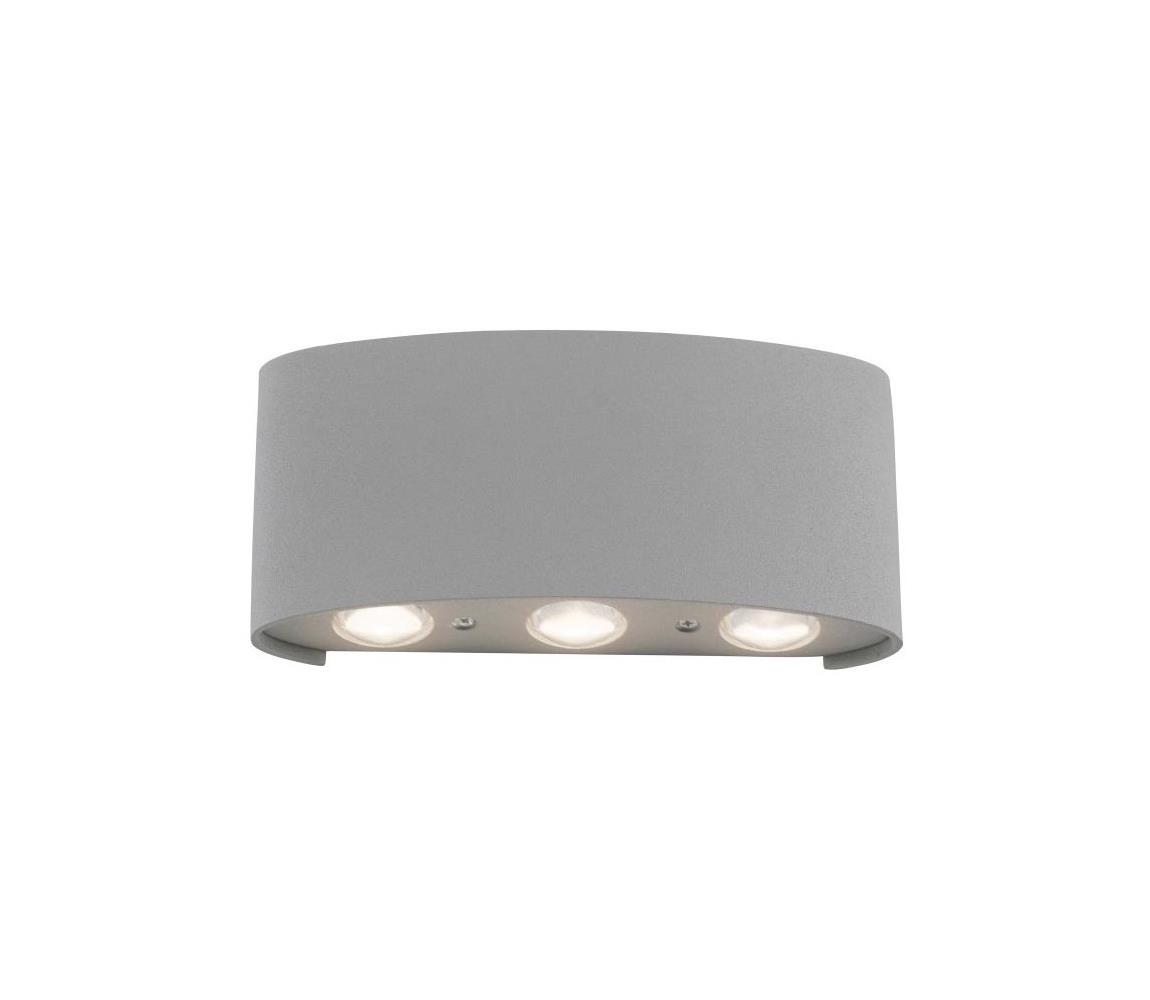 Paul Neuhaus 9488-21 - LED Kinkiet zewnętrzny CARLO 6xLED/0,8W/230V IP54