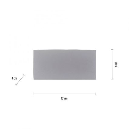 Paul Neuhaus 9488-21 - LED Kinkiet zewnętrzny CARLO 6xLED/0,8W/230V IP54