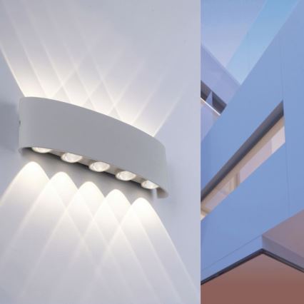 Paul Neuhaus 9489-21- LED Kinkiet zewnętrzny CARLO 10xLED/0,8W/230V IP54