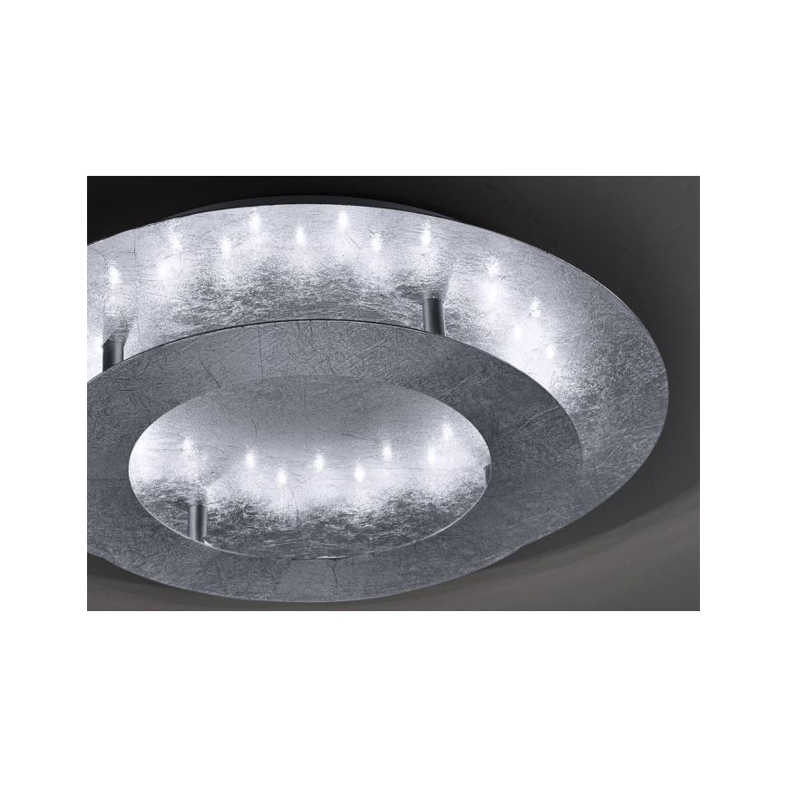 Paul Neuhaus 9620-21 - LED Plafon NEVIS LED/18W/230V srebrny