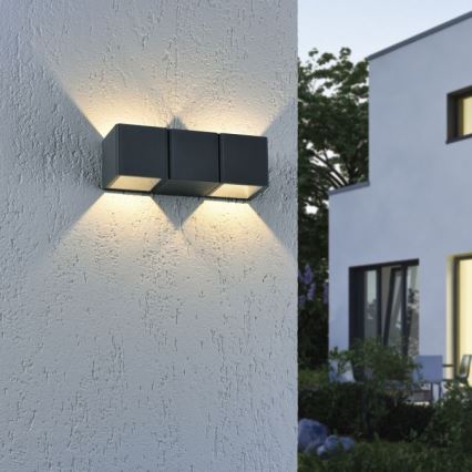 Paul Neuhaus 9658-13 - LED Kinkiet zewnętrzny MARCEL 2xLED/4W/230V IP54