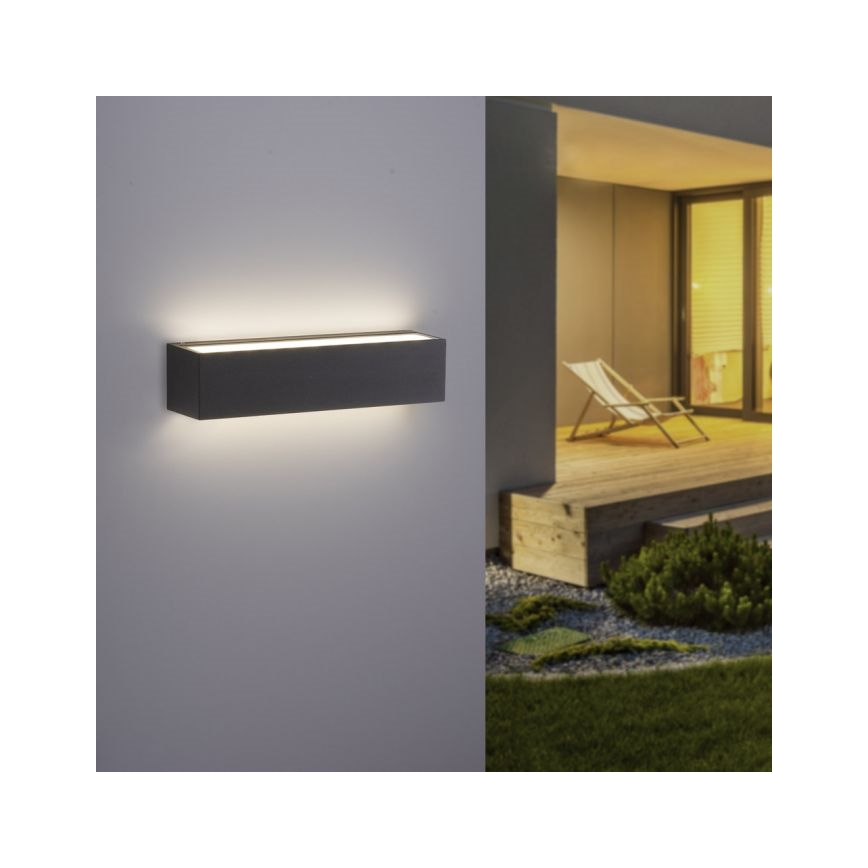 Paul Neuhaus 9675-13 - LED Kinkiet zewnętrzny ROBERT 2xLED/9W/230V IP65
