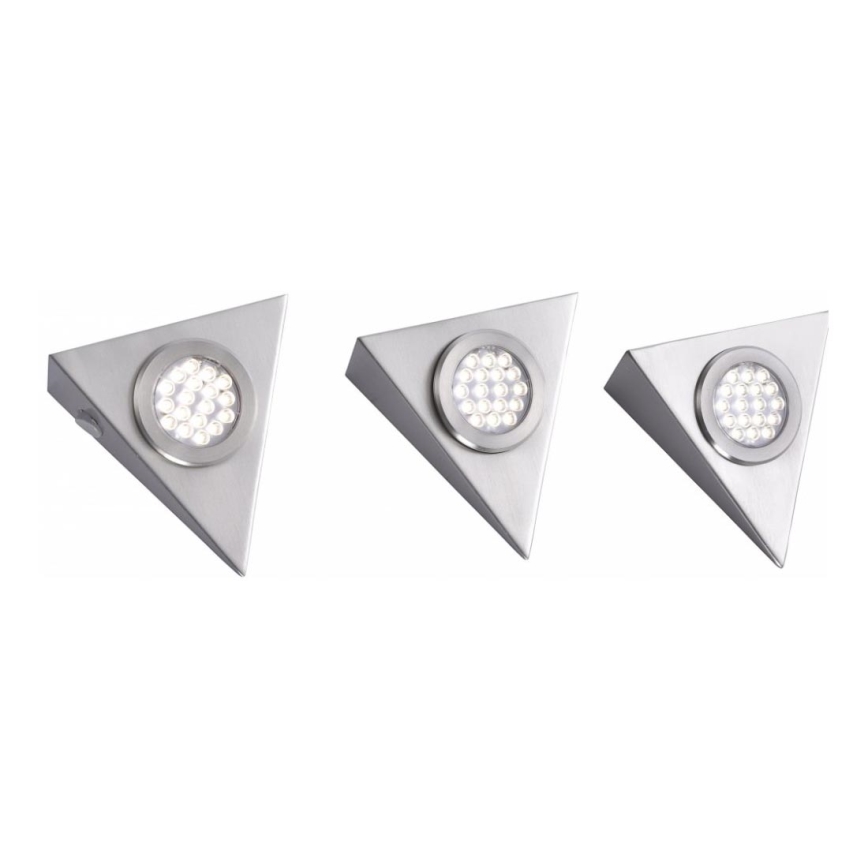 Paul Neuhaus L1116-55-3 - SET 3x LED Oświetlenie mebli CARLOS LED/2,5W/230V 3000-6500K