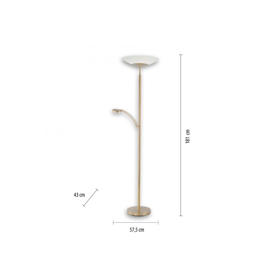 Paul Neuhaus - LED Ściemniana lampa ALFRED 1xLED/28W/230V+1xLED/4W/230V