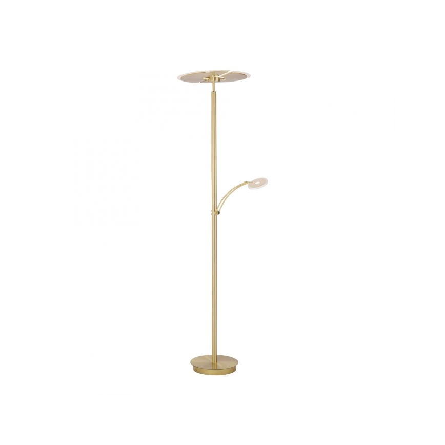 Paul Neuhaus 673-60 - LED Ściemniana lampa stojąca ARTUR 2xLED/21W+1xLED/6W/230V złota