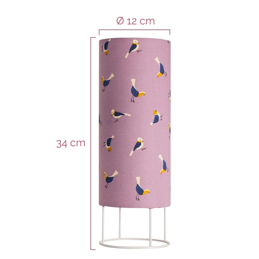Paulmann 48044 - 1xE14/20W Dziecięca lampa stołowa CUTE BIRD 230V