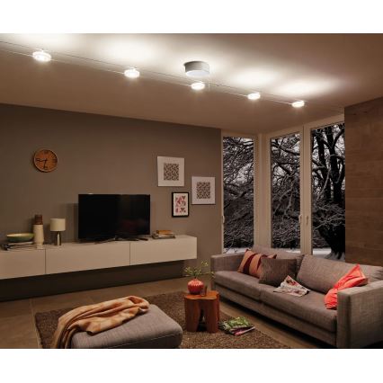 Paulmann 50109 - ZESTAW 4xLED/4,4W Regulowane punktowe oświetlenie do systemu linkowego SMART DISC 230V