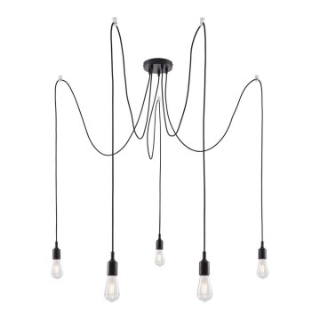 Paulmann 50389 - Żyrandol na lince NEORDIC 5xE27/20W/230V pająk
