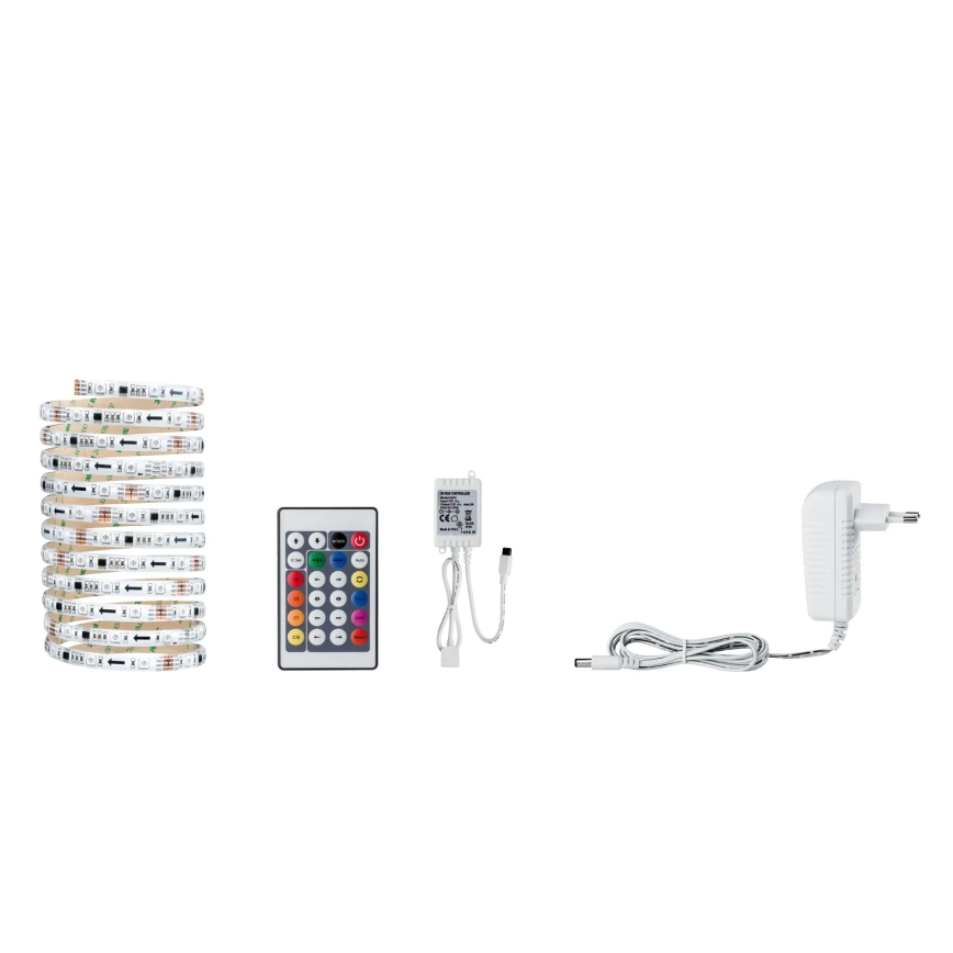 Paulmann 70481 - LED RGBW/9,6W Taśma ściemnialna DIGITAL 3 m 230V + pilot zdalnego sterowania