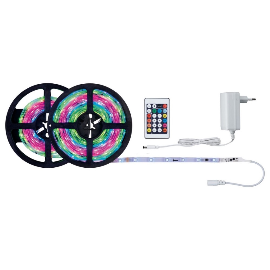Paulmann 70514 - LED RGB/15W Taśma ściemnialna SIMPLED 7,5m 230V + zdalne sterowanie