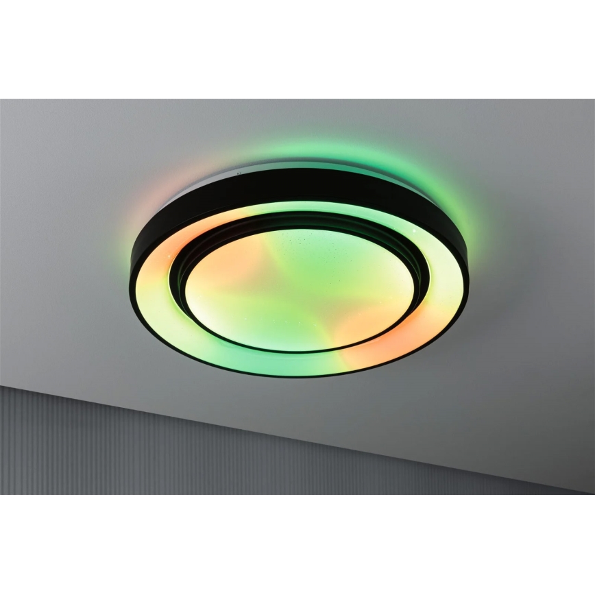 Paulmann 70545 - LED RGBW/38,5W Ściemniany plafon RAINBOW 230V 3000-6500K + pilot