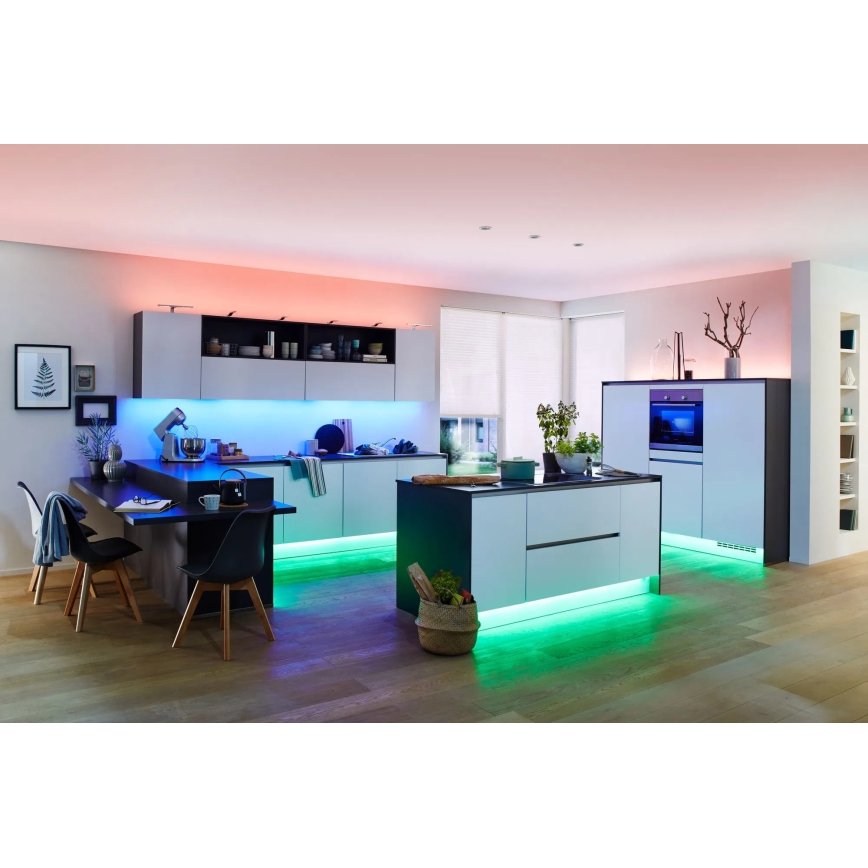 Paulmann 70627 - LED RGB/18W IP44 Ściemnialna tasma łazienkowa MAXLED 1,5 m 230V + pilot zdalnego sterowania