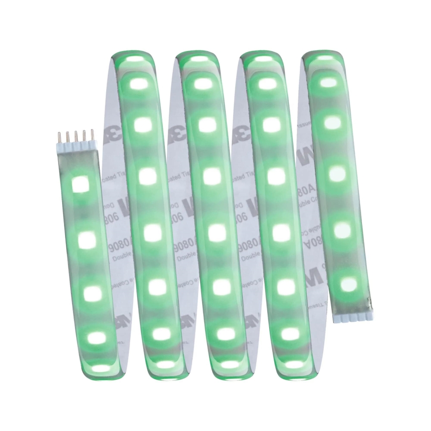 Paulmann 70627 - Taśma LED MAXLED RGB/18W IP44, ściemnialna do łazienki, 1,5 m, 230V + pilot zdalnego sterowania