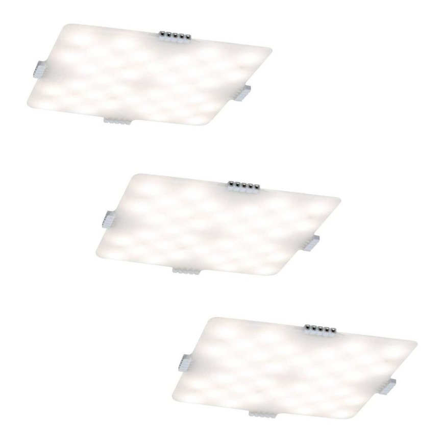 Paulmann 70710 - ZESTAW 3xLED/3,3W Oświetlenie mebli z czujnikiem SOFTPAD 230V 2700K