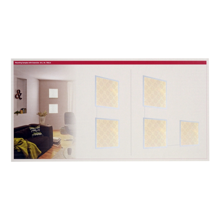 Paulmann 70813 - LED/11,5W Panel ściemnialny LUMIX 230/24V