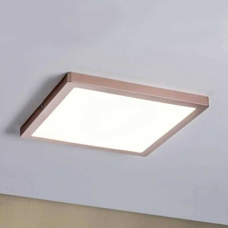 Paulmann 70873 - LED/24W Ściemnialny panel ATRIA 230V 2700K 30x30 cm Rose gold