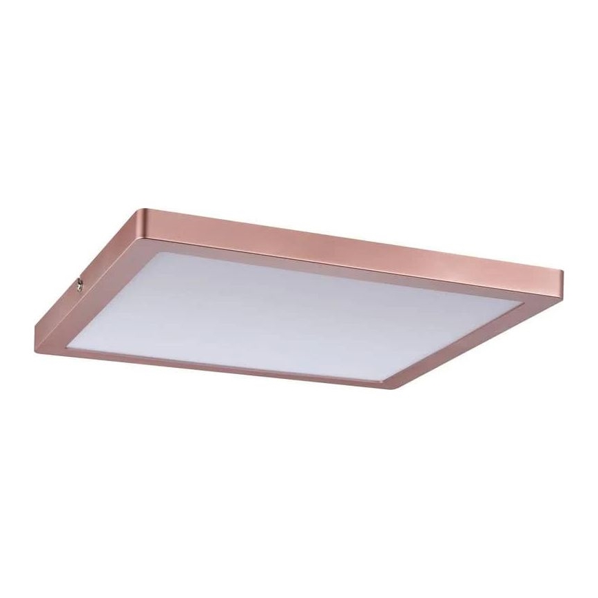 Paulmann 70941 - LED/20W Panel natynkowy ATRIA 230V 4000K 30x30 cm różowe złoto