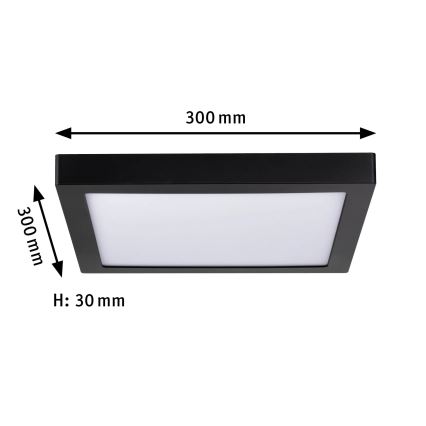 Paulmann 70985 - LED/22W Plafon ABIA 230V