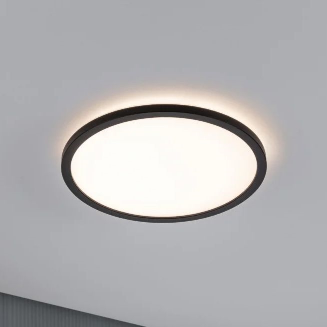 Paulmann 70998 - LED/16W Panel natynkowy ATRIA 230V 3000K śr. 29,3 cm czarny