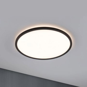 Paulmann 70999 - Panel LED/22W ściemnialny ATRIA 230V 3000K śr. 42 cm czarny