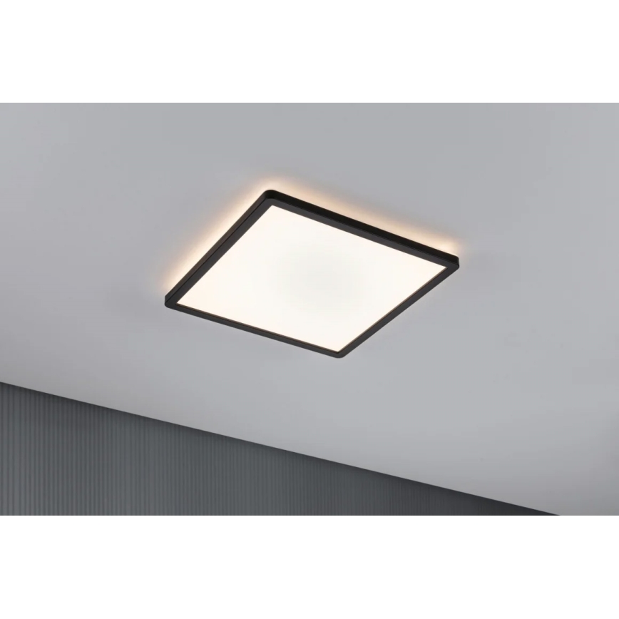 Paulmann 71001 - LED/16W Panel natynkowy ATRIA 230V 3000K 29,3x29,3 cm czarny